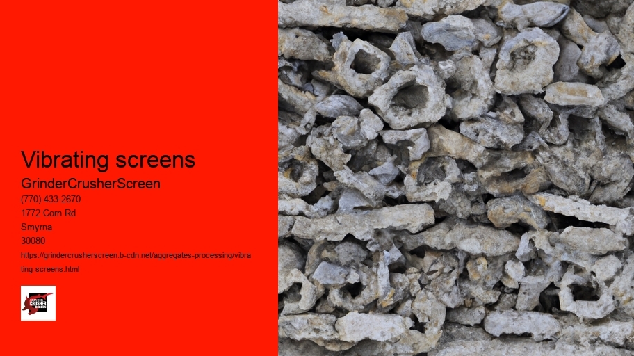 Vibrating screens